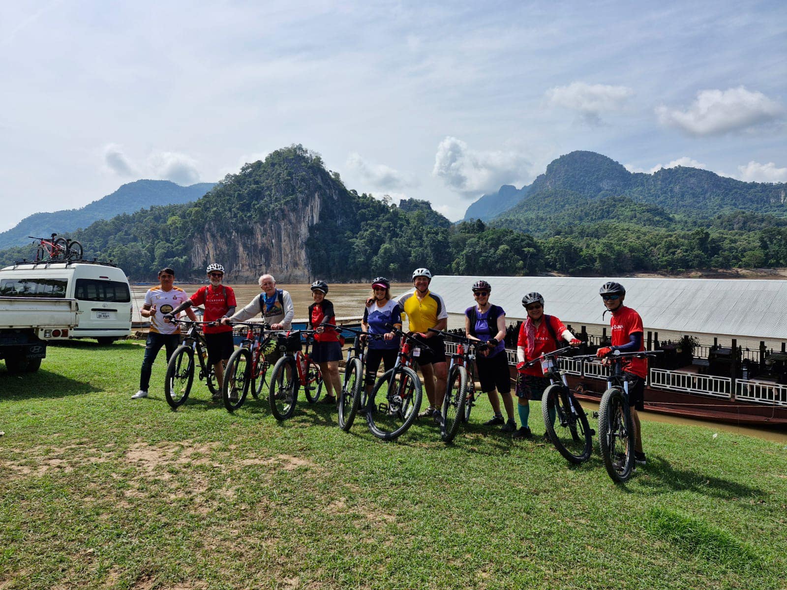 5 Days LuangPrabang Biking to Vientiane